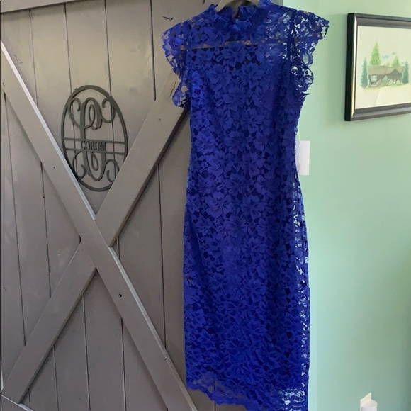 Enfocus Studio Dresses & Skirts - NWT EnFocus Studio dress royal blue lace 8